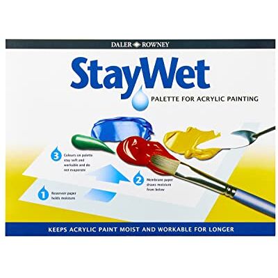 Daler Rowney Daler-Rowney Stay-Wet Palette, klein Daler Rowney Daler-Rowney Stay-Wet Palette, klein