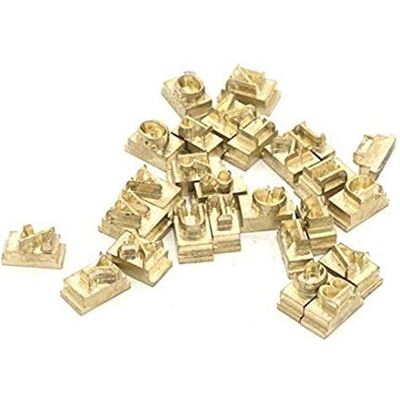 YUNSHINE Digital 220V Folie Hot Stamping Maschine Logo Prägung Messing Alphabete Buchstaben Label Bronzing Maschine Leder Holz Stempel Prägung (Großbuchstaben:A-Z) YUNSHINE Digital 220V Folie Hot Stamping Maschine Logo Prägung Messing Alphabete Buchstaben Label Bronzing Maschine Leder Holz Stempel Prägung (Großbuchstaben:A-Z)