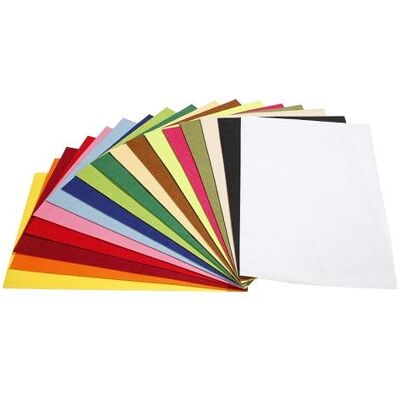 Hobbyfun TRENDYfilz ca. 375 x 500 mm, 3 mm, schwarz Hobbyfun TRENDYfilz ca. 375 x 500 mm, 3 mm, schwarz