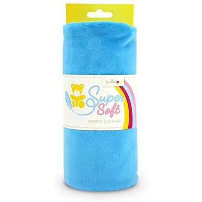 kullaloo Plüsch Stoff SuperSoft SHORTY in vielen Farben 1,5mm Florlänge, EN 71-3 & EN 71-9 Zertifiziert (blau) kullaloo Plüsch Stoff SuperSoft SHORTY in vielen Farben 1,5mm Florlänge, EN 71-3 & EN 71-9 Zertifiziert (blau)