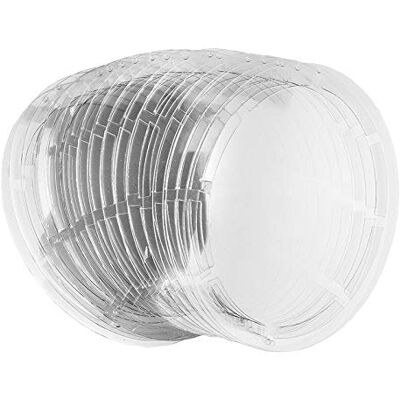 Ideen mit Herz Windradfolien-Scheiben Transparent-Folie Mobile-Folie transparent ausgestanzte Motive mit Loch für Aufhängung 0,5 mm 20 Stück (Oval 17cm x 12,6cm) Ideen mit Herz Windradfolien-Scheiben Transparent-Folie Mobile-Folie transparent ausgestanzte Motive mit Loch für Aufhängung 0,5 mm 20 Stück (Oval 17cm x 12,6cm)