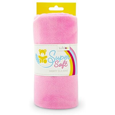 kullaloo Plüsch Stoff SuperSoft SHORTY in vielen Farben 1,5mm Florlänge, EN 71-3 & EN 71-9 Zertifiziert (rosa) kullaloo Plüsch Stoff SuperSoft SHORTY in vielen Farben 1,5mm Florlänge, EN 71-3 & EN 71-9 Zertifiziert (rosa)