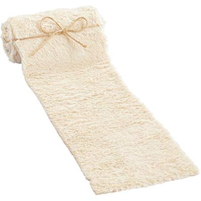 Hobbyfun Plüschfell-Band 12 cm x 2 m, Creme Hobbyfun Plüschfell-Band 12 cm x 2 m, Creme