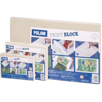 MILAN Gravierplatte Print Block mittel (GMM101509) MILAN Gravierplatte Print Block mittel (GMM101509)