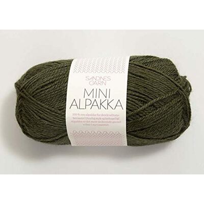 Sandnes Garn Mini Alpakka col.9573 moss ca.150 m 50 g Sandnes Garn Mini Alpakka col.9573 moss ca.150 m 50 g