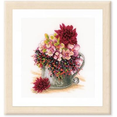 Lanarte Kreuzstich Stickpackungen Gezählter Kreuzstichbilder Set ROSA STRAUSS Wanddekoration Handarbeit Set für Erwachsene 19 x 24 cm DIY Deko Bastelset Handwerker Kreative Geschenkset Lanarte Kreuzstich Stickpackungen Gezählter Kreuzstichbilder Set ROSA STRAUSS Wanddekoration Handarbeit Set für Erwachsene 19 x 24 cm DIY Deko Bastelset Handwerker Kreative Geschenkset