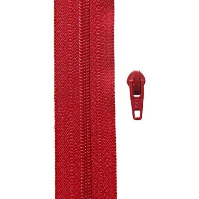 YKK Gp 0,90 €/ m, 10 Meter Reißverschluss rot Spirale 3 mm + 20 Schieber YKK Gp 0,90 €/ m, 10 Meter Reißverschluss rot Spirale 3 mm + 20 Schieber