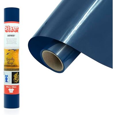 SISER ® EasyWeed® Blue real, 30cm x 1m, thermo-transferierbare Flexfolie zur Personalisierung von Stoffen, kreative Hobbys, zertifiziert nach VeganOk und Öko-Tex Standard 100 Klasse I SISER ® EasyWeed® Blue real, 30cm x 1m, thermo-transferierbare Flexfolie zur Personalisierung von Stoffen, kreative Hobbys, zertifiziert nach VeganOk und Öko-Tex Standard 100 Klasse I