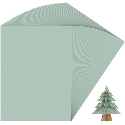 HFDONGL 50 Blatt Kraftpapier A4 Tonpapier Grün Dickes Papier A4 zum Drucken 250 g/m² Kartonpapier Dicker Fotokarton für DIY Handwerk Projekte Origami Malen HFDONGL 50 Blatt Kraftpapier A4 Tonpapier Grün Dickes Papier A4 zum Drucken 250 g/m² Kartonpapier Dicker Fotokarton für DIY Handwerk Projekte Origami Malen
