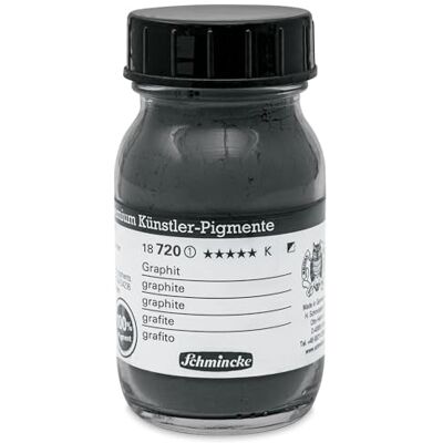 Schmincke feinste Künstler-Pigmente, Graphit 100 ml Schmincke feinste Künstler-Pigmente, Graphit 100 ml