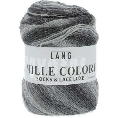 Lang Yarns 1 Stück Wolle/Nylon/Polyester Tausend Farben für Socken und Lace Luxe-3 Lang Yarns 1 Stück Wolle/Nylon/Polyester Tausend Farben für Socken und Lace Luxe-3