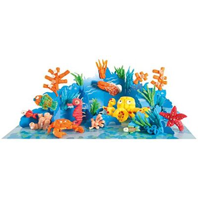 Playmais 160046 World Serie Zusatzset Sea, Bastelset Playmais 160046 World Serie Zusatzset Sea, Bastelset