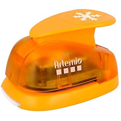 Artemio 3,5 cm Schneeflocke Nr. 1 HEBEL, orange Artemio 3,5 cm Schneeflocke Nr. 1 HEBEL, orange