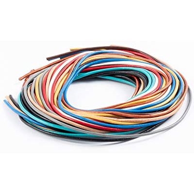 Auroris Farbmix Lederband rund Ø 1,5mm je 1 m der Farben schwarz braun natur blau rot grau türkis gold kupfer weiß Auroris Farbmix Lederband rund Ø 1,5mm je 1 m der Farben schwarz braun natur blau rot grau türkis gold kupfer weiß