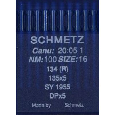 SCHMETZ 10 Nadeln 134 R Stärke 100 SCHMETZ 10 Nadeln 134 R Stärke 100