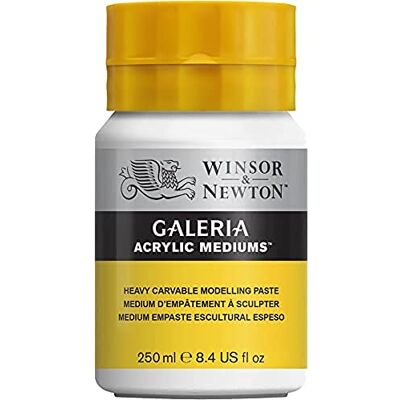 Winsor & Newton 3040814 Galeria Schwere Modellierpaste, 250 ml Topf, zum Aufbau von mehreren Schichten geeignet Winsor & Newton 3040814 Galeria Schwere Modellierpaste, 250 ml Topf, zum Aufbau von mehreren Schichten geeignet