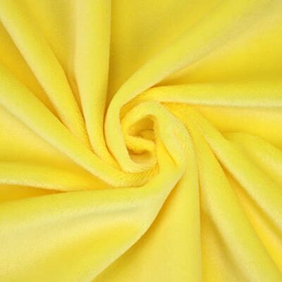 kullaloo Kuschelweicher Microfaser Plüschstoff in vielen Farben SuperSoft SHORTY 1,5 mm Flor gelb Plüsch Meterware kullaloo Kuschelweicher Microfaser Plüschstoff in vielen Farben SuperSoft SHORTY 1,5 mm Flor gelb Plüsch Meterware