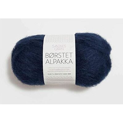 Sandnes Garn Borstet Alpakka col.5575 navy ca.110 m 50 g Sandnes Garn Borstet Alpakka col.5575 navy ca.110 m 50 g