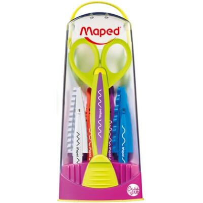 Maped M601005 Konturenscheren- Set inklusive 5 unterschiedliche Klingen Maped M601005 Konturenscheren- Set inklusive 5 unterschiedliche Klingen