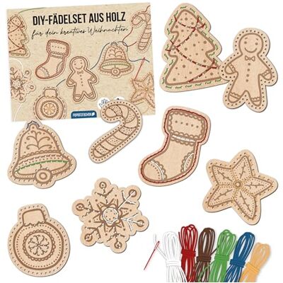 Papierdrachen Fädelset für Kinder ab 3 Jahren Bastelset DIY Handarbeit Holzformen Feinmotorik kreativ üben Dekoration für Weihnachten Papierdrachen Fädelset für Kinder ab 3 Jahren Bastelset DIY Handarbeit Holzformen Feinmotorik kreativ üben Dekoration für Weihnachten