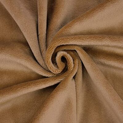 kullaloo Kuschelweicher Microfaser Plüschstoff in vielen Farben SuperSoft SHORTY 1,5 mm Flor braun Plüsch Meterware kullaloo Kuschelweicher Microfaser Plüschstoff in vielen Farben SuperSoft SHORTY 1,5 mm Flor braun Plüsch Meterware