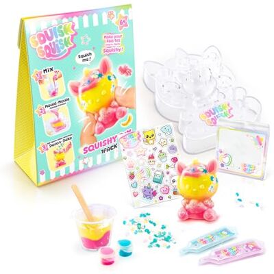 Canal Toys C Toys Squish Squishy 1 Pack DIY – Erstellen Sie Ihren Squishy ganz flauschig & bunt – fügt Glitzer & Personalisierung – Geschenkidee für Kinder 6 Jahre + – Kreativzeit – SQI 005 – Sortiment Canal Toys C Toys Squish Squishy 1 Pack DIY – Erstellen Sie Ihren Squishy ganz flauschig & bunt – fügt Glitzer & Personalisierung – Geschenkidee für Kinder 6 Jahre + – Kreativzeit – SQI 005 – Sortiment