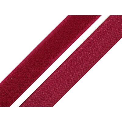 Schnoschi 10 Meter Klettverschluss Weinrot 20 mm zum Aufnähen, Haken- und Flauschband Schnoschi 10 Meter Klettverschluss Weinrot 20 mm zum Aufnähen, Haken- und Flauschband