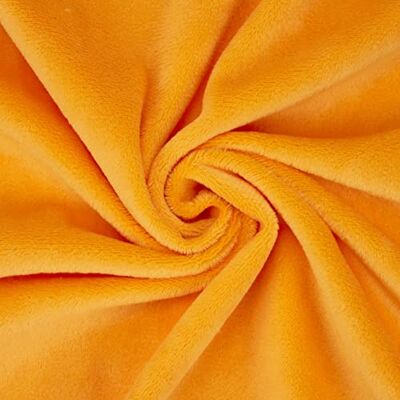 kullaloo Kuschelweicher Microfaser Plüschstoff in vielen Farben SuperSoft SHORTY 1,5 mm Flor orange Plüsch Meterware kullaloo Kuschelweicher Microfaser Plüschstoff in vielen Farben SuperSoft SHORTY 1,5 mm Flor orange Plüsch Meterware