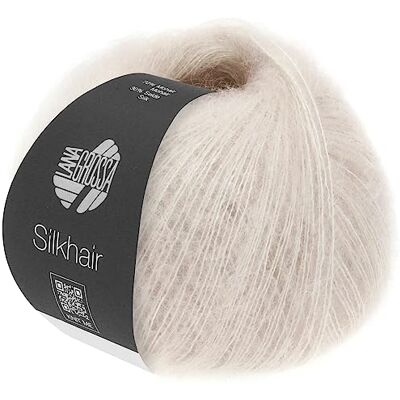 Lana Grossa Silkhair Feines Lace-Garn aus Superkid Mohair mit Seide Handstrickgarn aus 70% Mohair (Superkid) & 30% Seide 25g Wolle zum Stricken & Häkeln 210m Garn FB 18 Lana Grossa Silkhair Feines Lace-Garn aus Superkid Mohair mit Seide Handstrickgarn aus 70% Mohair (Superkid) & 30% Seide 25g Wolle zum Stricken & Häkeln 210m Garn FB 18