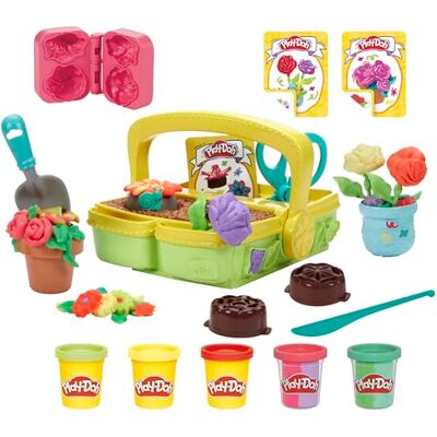 Play-Doh Bunter Blumenspaß Spielset – kreatives Bastelset für Mädchen und Jungen ab 3 Jahren für fantasievolles Spielen mit bunten Blumen, mit Formen und bunter Modelliermaße Play-Doh Bunter Blumenspaß Spielset – kreatives Bastelset für Mädchen und Jungen ab 3 Jahren für fantasievolles Spielen mit bunten Blumen, mit Formen und bunter Modelliermaße