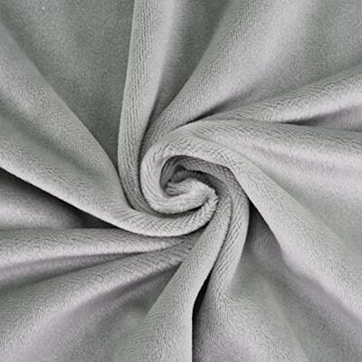 kullaloo Kuschelweicher Microfaser Plüschstoff in vielen Farben SuperSoft SHORTY 1,5 mm Flor hellgrau (silber) Plüsch Meterware kullaloo Kuschelweicher Microfaser Plüschstoff in vielen Farben SuperSoft SHORTY 1,5 mm Flor hellgrau (silber) Plüsch Meterware