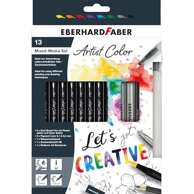 Eberhard Faber - Mixed Media Set Artist Color, 13-teilig Eberhard Faber - Mixed Media Set Artist Color, 13-teilig