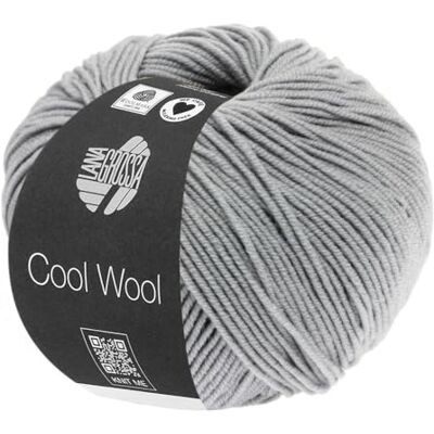 Lana Grossa Cool Wool Uni Extrafeine Merinowolle waschmaschinenfest und filzfrei Handstrickgarn aus 100% Schurwolle (Merino extrafein) 50g Wolle zum Stricken & Häkeln 160m Garn FB 589 Lana Grossa Cool Wool Uni Extrafeine Merinowolle waschmaschinenfest und filzfrei Handstrickgarn aus 100% Schurwolle (Merino extrafein) 50g Wolle zum Stricken & Häkeln 160m Garn FB 589