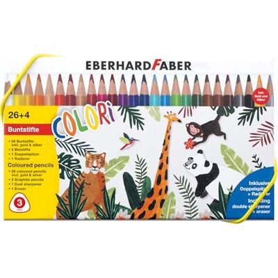 Eberhard Faber Buntstifte Set Colori 30-teilig Eberhard Faber Buntstifte Set Colori 30-teilig