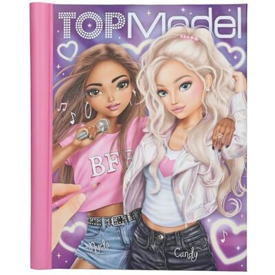 Depesche 13722 TOPModel My BFF Malbuch mit LED und Sound, mit mehr als 40 vorgedruckten Seiten zum Gestalten, Set inkl. Papier, Schablone, Sticker UVM. Depesche 13722 TOPModel My BFF Malbuch mit LED und Sound, mit mehr als 40 vorgedruckten Seiten zum Gestalten, Set inkl. Papier, Schablone, Sticker UVM.