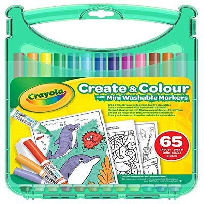 CRAYOLA Create & Color Etui, waschbar, 04-0379-E-000 CRAYOLA Create & Color Etui, waschbar, 04-0379-E-000