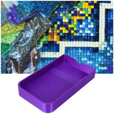 Generic Multicolor Kunststoff-Perlen-Diamant-Sortiertablett, fürs Diamond Art Vielfache Farben, einfache Anwendung, präzise 3D-Druck, leichtes Spillen verhindert Diamantverlust, DIY-Geschenk Generic Multicolor Kunststoff-Perlen-Diamant-Sortiertablett, fürs Diamond Art Vielfache Farben, einfache Anwendung, präzise 3D-Druck, leichtes Spillen verhindert Diamantverlust, DIY-Geschenk