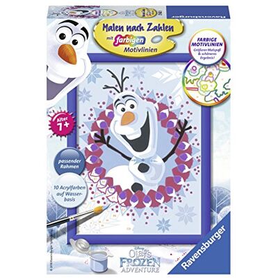 Ravensburger Malen nach Zahlen 27842 Olaf, Malset Ravensburger Malen nach Zahlen 27842 Olaf, Malset