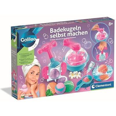 Clementoni Galileo Lab Badekugeln selbst Machen DIY Experimentierset zur Herstellung Clementoni Galileo Lab Badekugeln selbst Machen DIY Experimentierset zur Herstellung