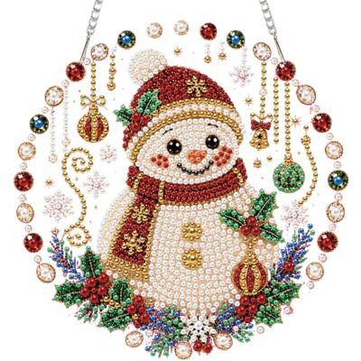 Generic Diamond Art Kit Weihnachts-Acrylornament für die Heimdekoration DIY Strass-Anhänger zum Aufhängen, einseitig, 19 cm, mit kompletter Werkzeugausstattung und Anleitung Generic Diamond Art Kit Weihnachts-Acrylornament für die Heimdekoration DIY Strass-Anhänger zum Aufhängen, einseitig, 19 cm, mit kompletter Werkzeugausstattung und Anleitung