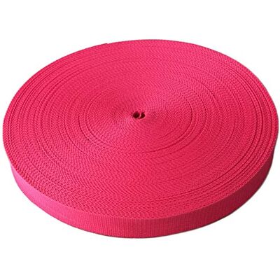 Schnoschi Gurtband Polypropylen 5 Meter lang – viele Verschiedene Breiten und Farben 10mm 15mm 20mm 25mm 30mm 40mm 50 mm (neonpink, 25 mm) Schnoschi Gurtband Polypropylen 5 Meter lang – viele Verschiedene Breiten und Farben 10mm 15mm 20mm 25mm 30mm 40mm 50 mm (neonpink, 25 mm)