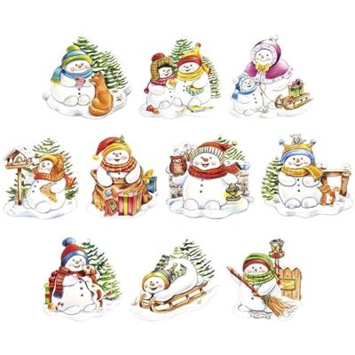 Ideen mit Herz 3-D Motive, ausgestanzt, ca. 7-10 cm, 10 Stück im Beutel Bilder zum Basteln & Dekorieren Grußkarten selber machen Bildmotive für Scrapbooking & DIY-Deko (Knuddelige Schneemänner) Ideen mit Herz 3-D Motive, ausgestanzt, ca. 7-10 cm, 10 Stück im Beutel Bilder zum Basteln & Dekorieren Grußkarten selber machen Bildmotive für Scrapbooking & DIY-Deko (Knuddelige Schneemänner)