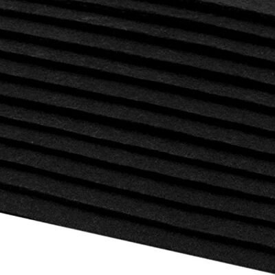 Schnoschi 12 Filzplatten Bastelfilz Filz schwarz 2-3 mm dick DIN A4 20x30 cm Schnoschi 12 Filzplatten Bastelfilz Filz schwarz 2-3 mm dick DIN A4 20x30 cm