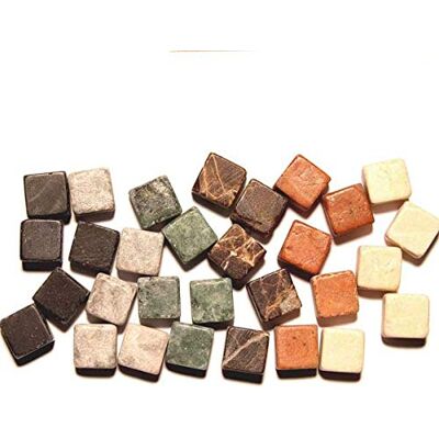 Unbekannt Marmor Antik 15x15x8 mm Inhalt 250 g, Farbe Mischung Unbekannt Marmor Antik 15x15x8 mm Inhalt 250 g, Farbe Mischung