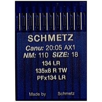 SCHMETZ 10 Nadeln 134 LR Stärke 110 Leder SCHMETZ 10 Nadeln 134 LR Stärke 110 Leder
