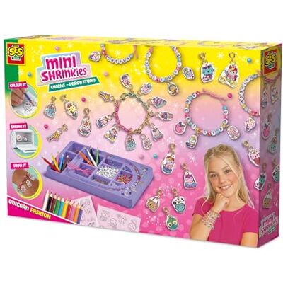 Creative Mini Shrinkies Schrumpffolie Set Design Studio Armbänder Selber Machen Freundschaftsarmband Made in Holland für Mädchen Ab 5 Jahren Mit 10 Buntstifte und Anweisung 14170 Creative Mini Shrinkies Schrumpffolie Set Design Studio Armbänder Selber Machen Freundschaftsarmband Made in Holland für Mädchen Ab 5 Jahren Mit 10 Buntstifte und Anweisung 14170