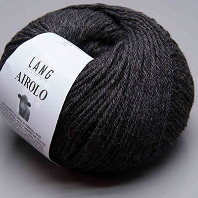 Lang Yarns Airolo 0070 raven 100g Wolle Lang Yarns Airolo 0070 raven 100g Wolle