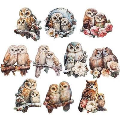 Ideen mit Herz 3-D Motive, ausgestanzt, ca. 7-10 cm, 10 Stück im Beutel Bilder zum Basteln & Dekorieren Grußkarten selber machen Bildmotive für Scrapbooking & DIY-Deko (Kuschel Eulen) Ideen mit Herz 3-D Motive, ausgestanzt, ca. 7-10 cm, 10 Stück im Beutel Bilder zum Basteln & Dekorieren Grußkarten selber machen Bildmotive für Scrapbooking & DIY-Deko (Kuschel Eulen)