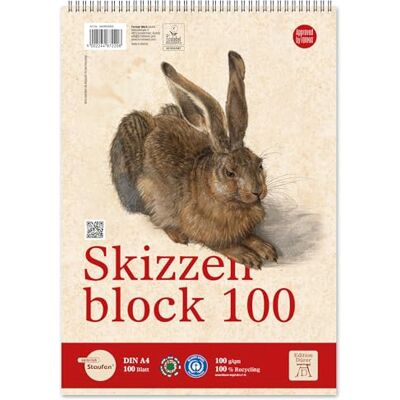 Staufen Lumart Skizzenblock 2 Stück à 100 Blatt, DIN A4, 100 g/m² Staufen Lumart Skizzenblock 2 Stück à 100 Blatt, DIN A4, 100 g/m²