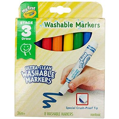 CRAYOLA My First waschbare Marker, 8 Stück CRAYOLA My First waschbare Marker, 8 Stück